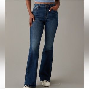 AE Next Level super high-waisted flare jean